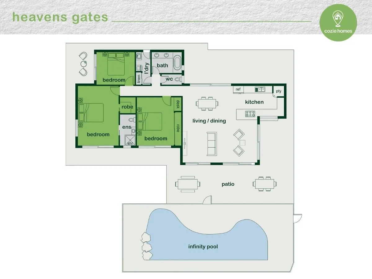 Holiday home Heavens Gates - Privacy Near Ellis Beach Wangetti Australia